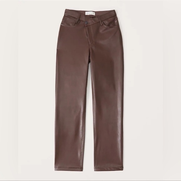 Abercrombie & Fitch Pants - Abercrombie Vegan Leather Pants NWT
